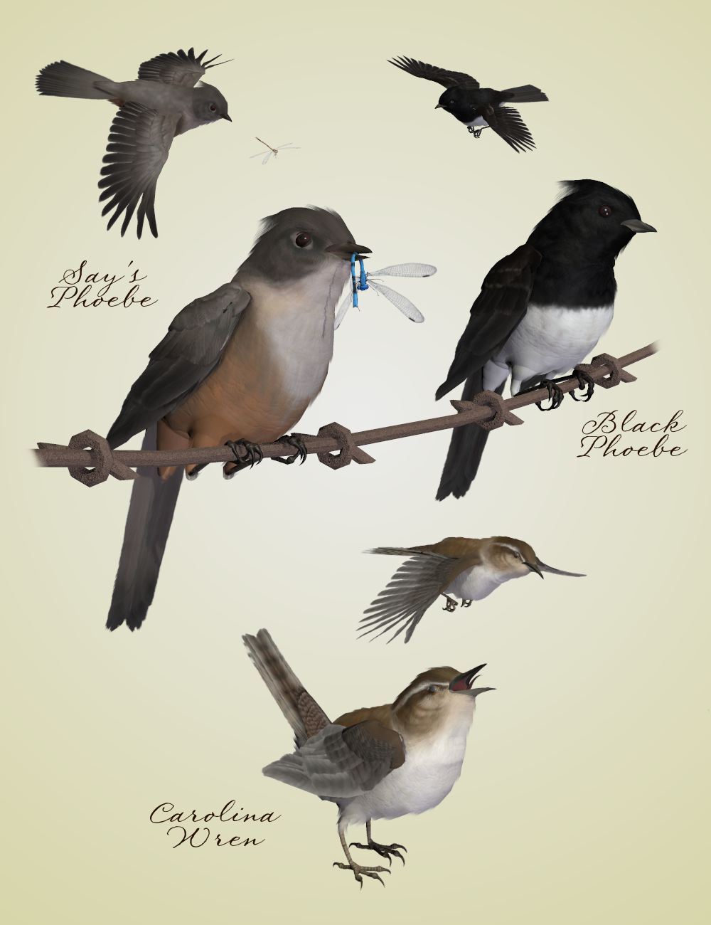 Songbird ReMix Characters v3 by N/A