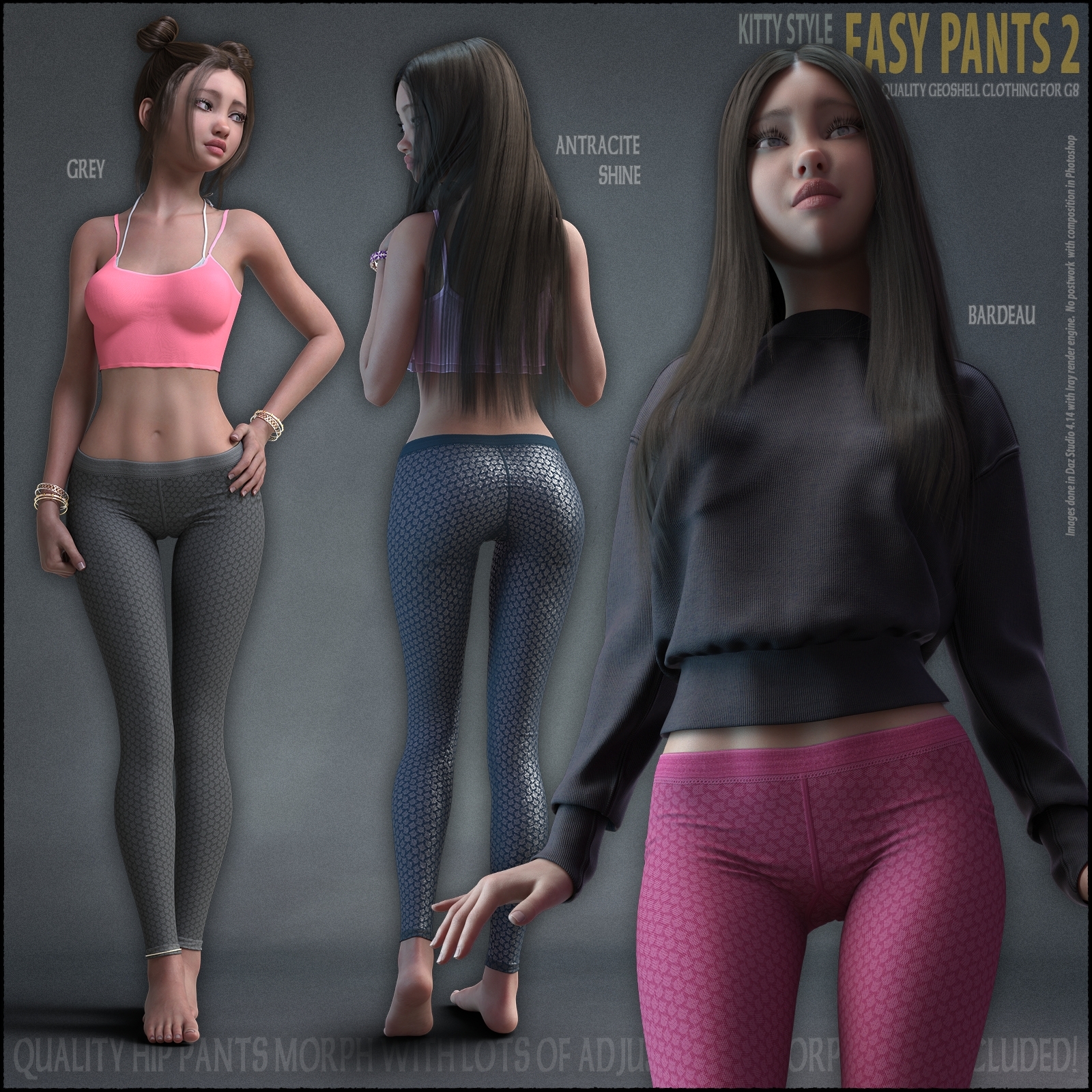 Easy Pants 2 for Genesis 8 by N/A