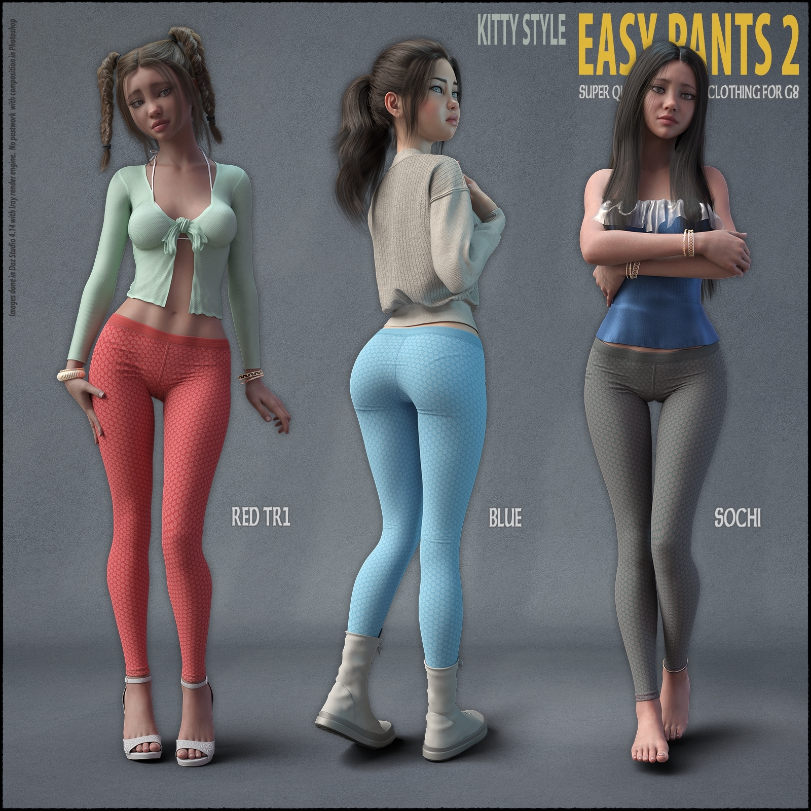 Easy Pants 2 for Genesis 8 by N/A