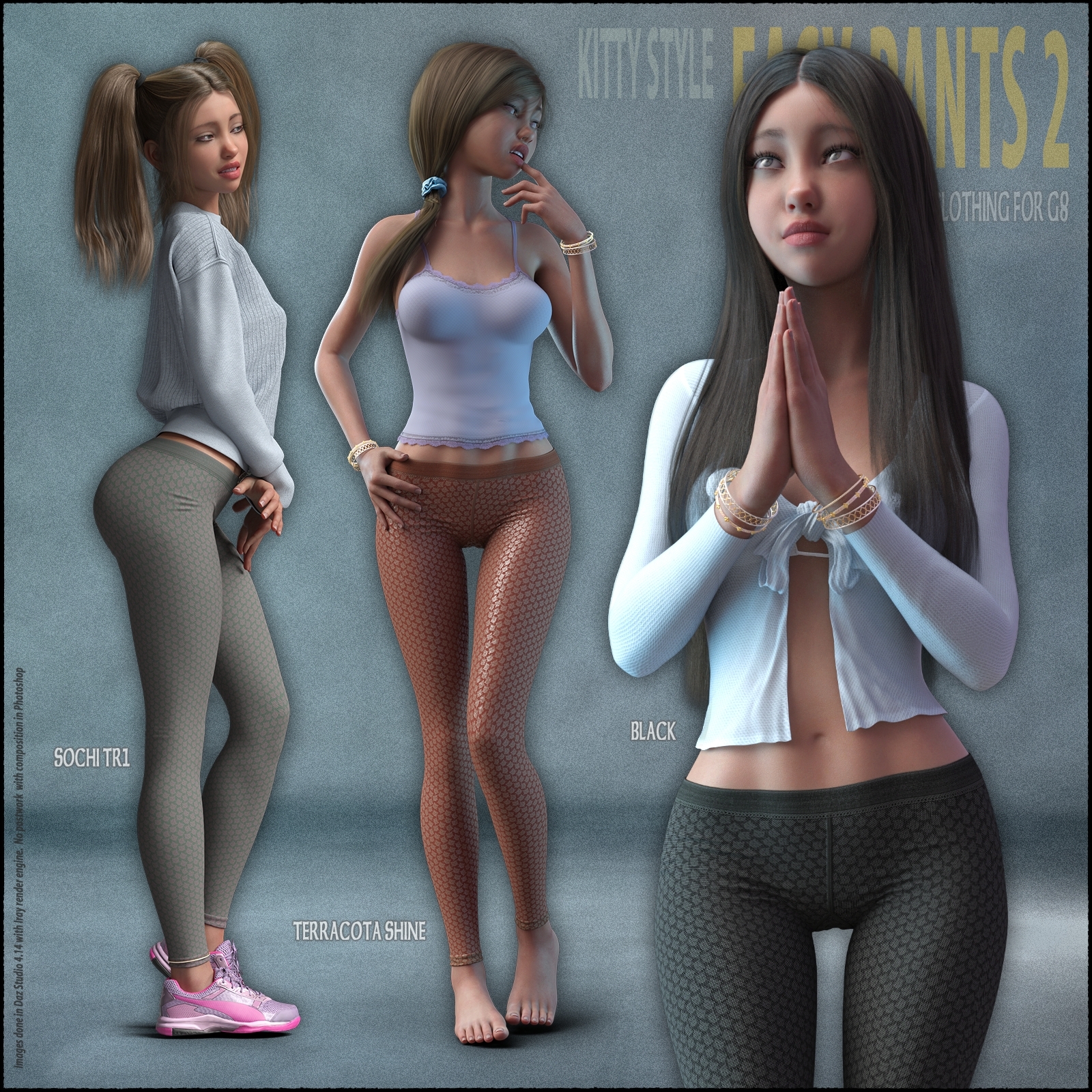 Easy Pants 2 for Genesis 8 by N/A
