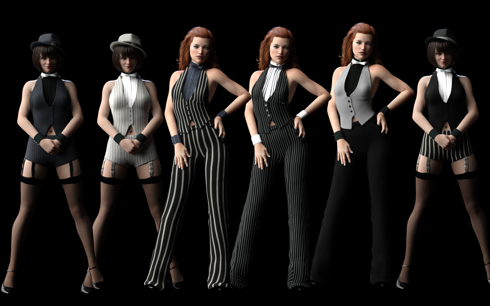 Prohibition Bonnie Outfit and Props for GF8 by N/A