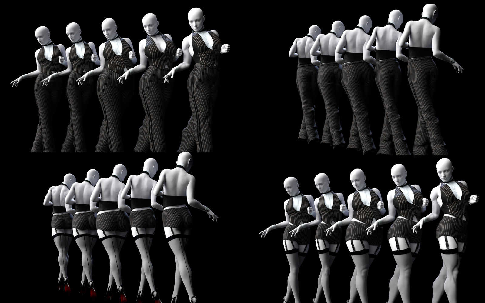 Prohibition Bonnie Outfit and Props for GF8 by N/A