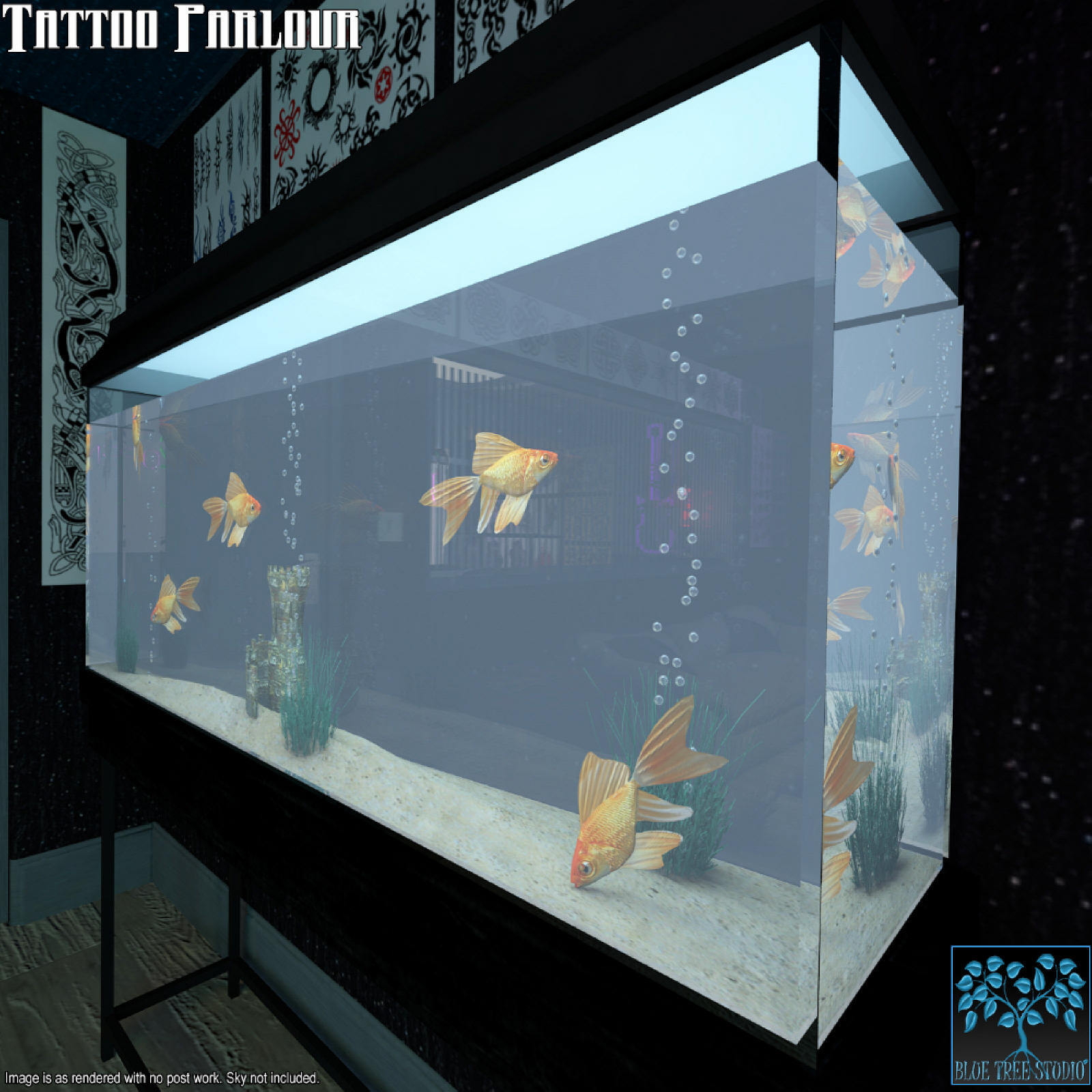 Tattoo Parlour for Daz Studio by N/A