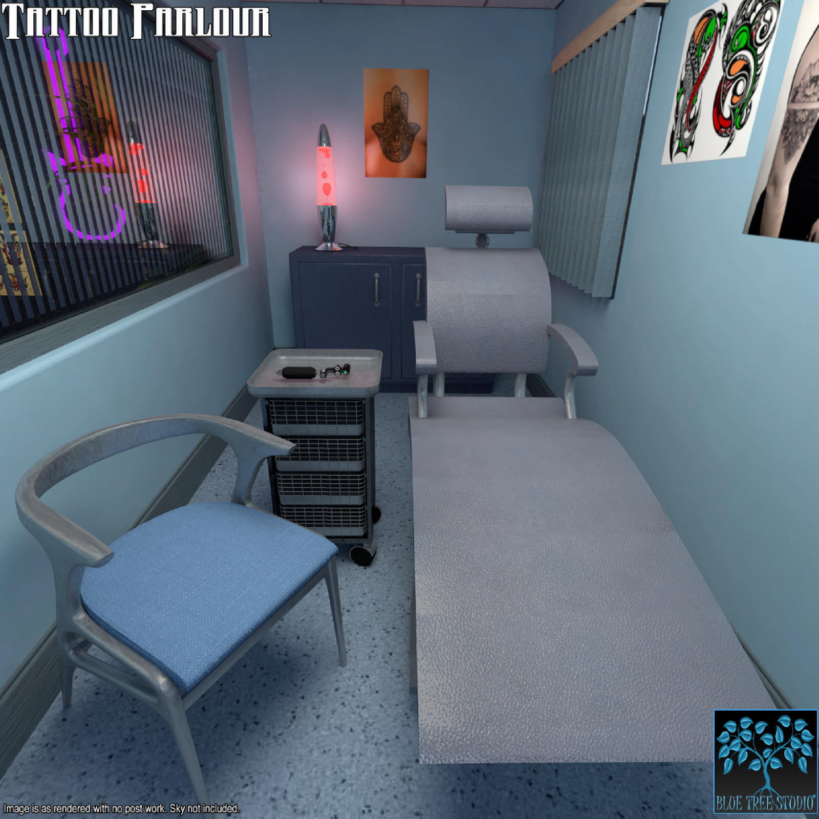 Tattoo Parlour for Daz Studio by N/A