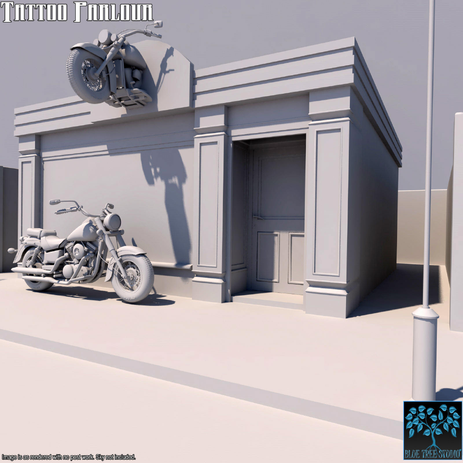Tattoo Parlour for Daz Studio by N/A