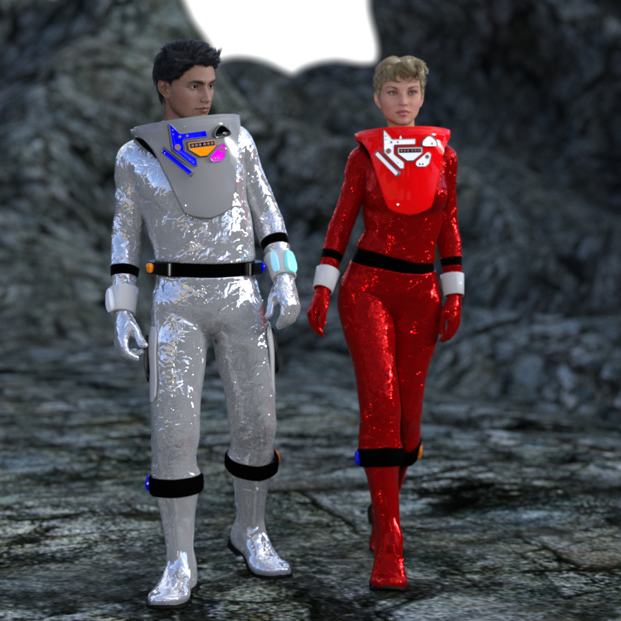Genesis 3 Retro Spacesuit by N/A