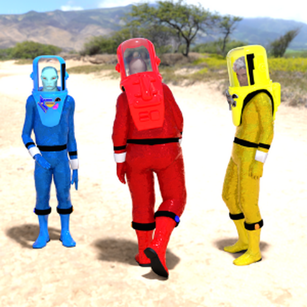 Genesis 3 Retro Spacesuit by N/A
