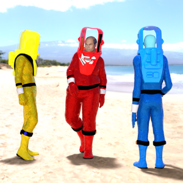 Genesis 3 Retro Spacesuit by N/A