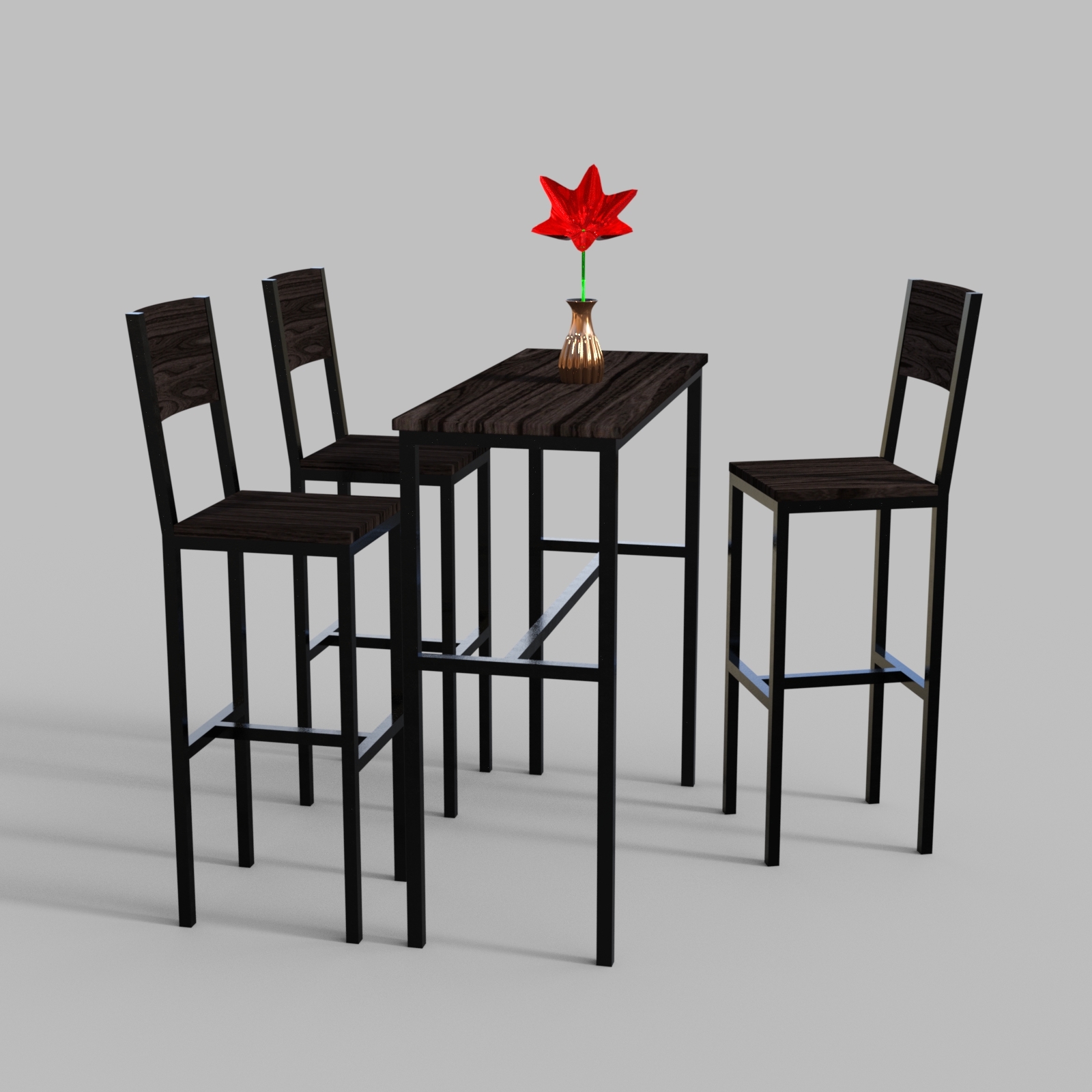 Balcony Set for Dollhouse 1 by N/A