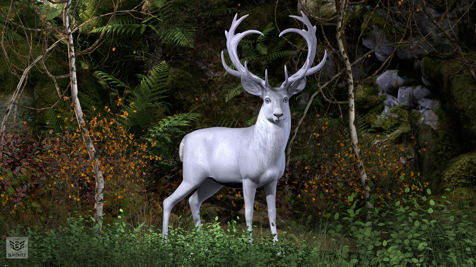 CWRW Silver Stag and Reindeer by N/A