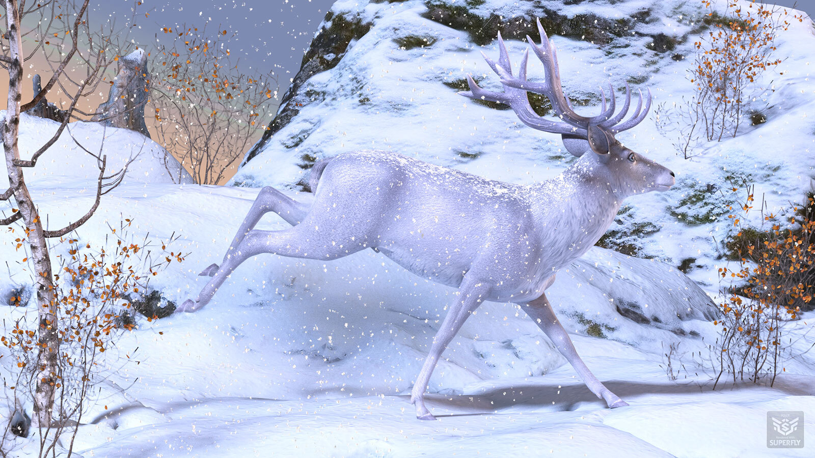 CWRW Silver Stag and Reindeer by N/A
