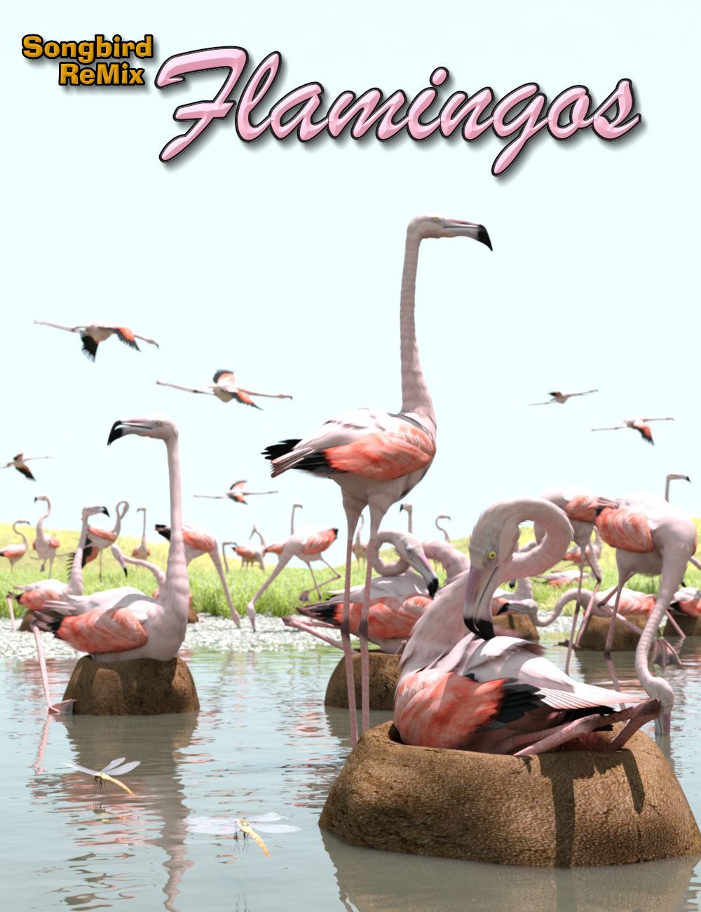 Songbird ReMix Flamingos by N/A