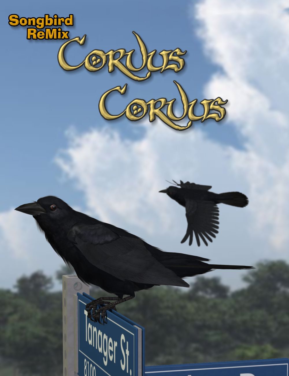 Songbird ReMix Corvus corvus by N/A