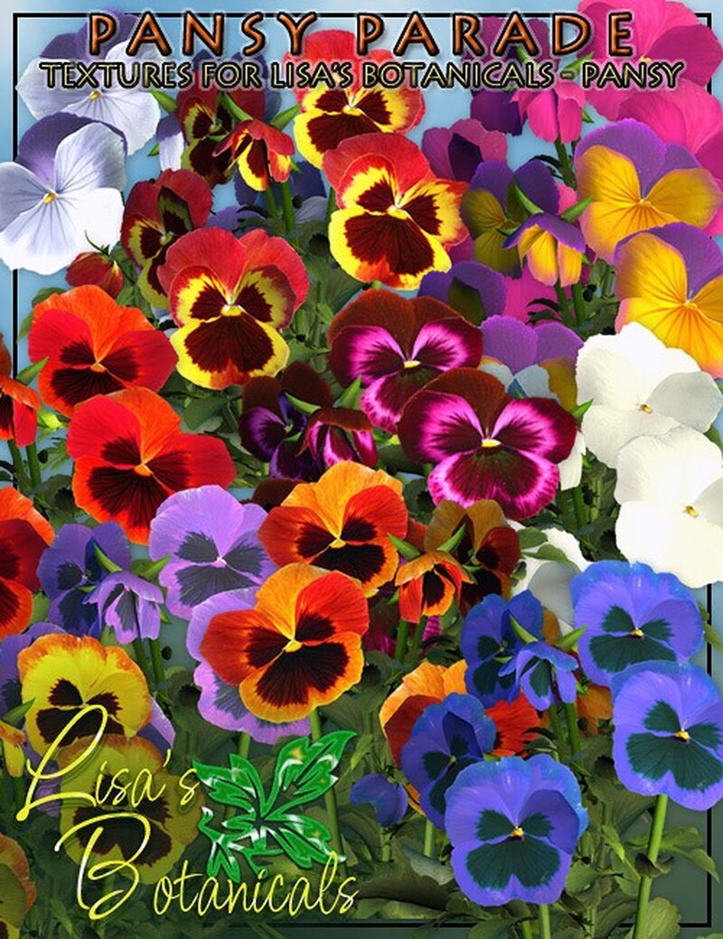 Lisa's Botanicals - Pansy Parade by N/A