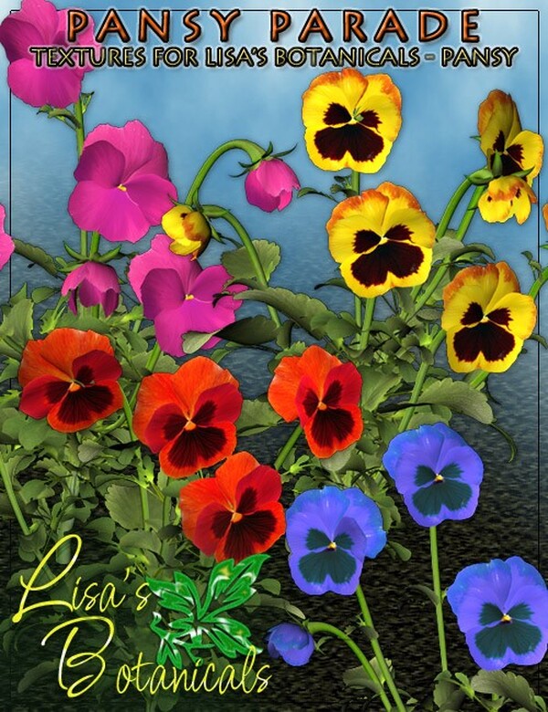 Lisa's Botanicals - Pansy Parade by N/A