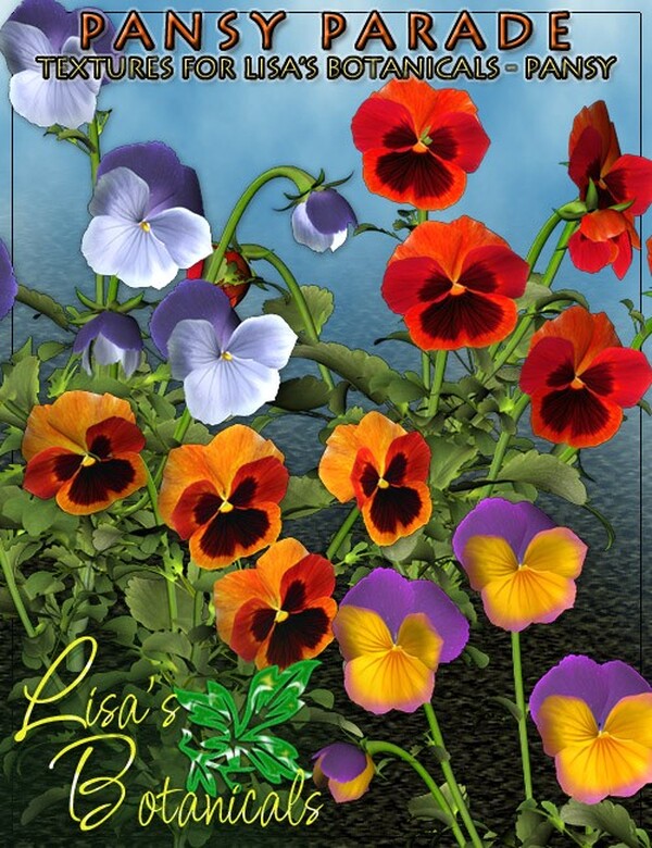 Lisa's Botanicals - Pansy Parade by N/A