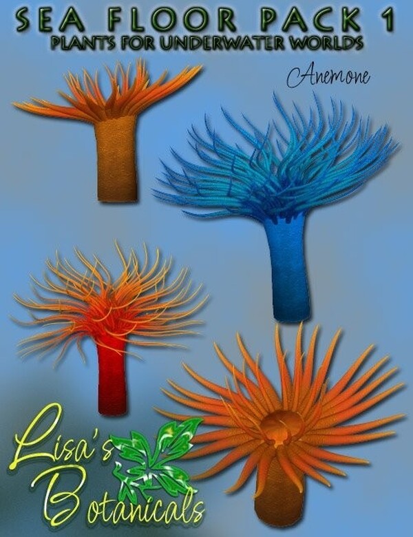 Lisa's Botanicals - Sea Floor Pack 1 by N/A