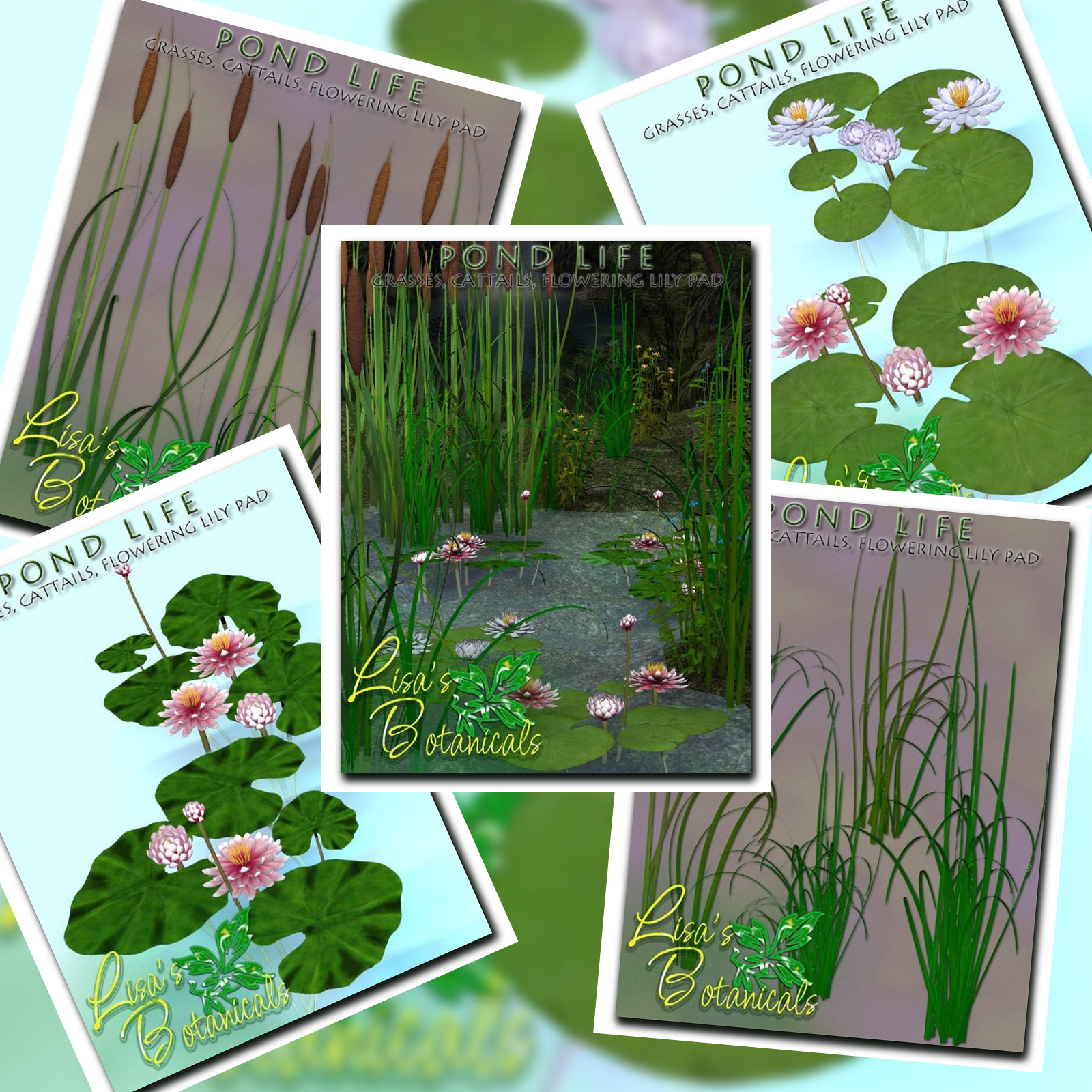 Lisa's Botanticals Pond Life Plants by N/A