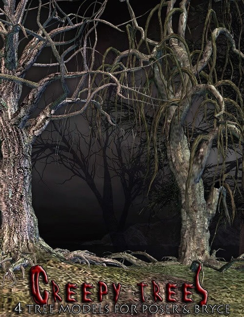 Lisa's Botanicals - Creepy Trees by N/A