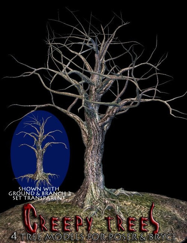 Lisa's Botanicals - Creepy Trees by N/A