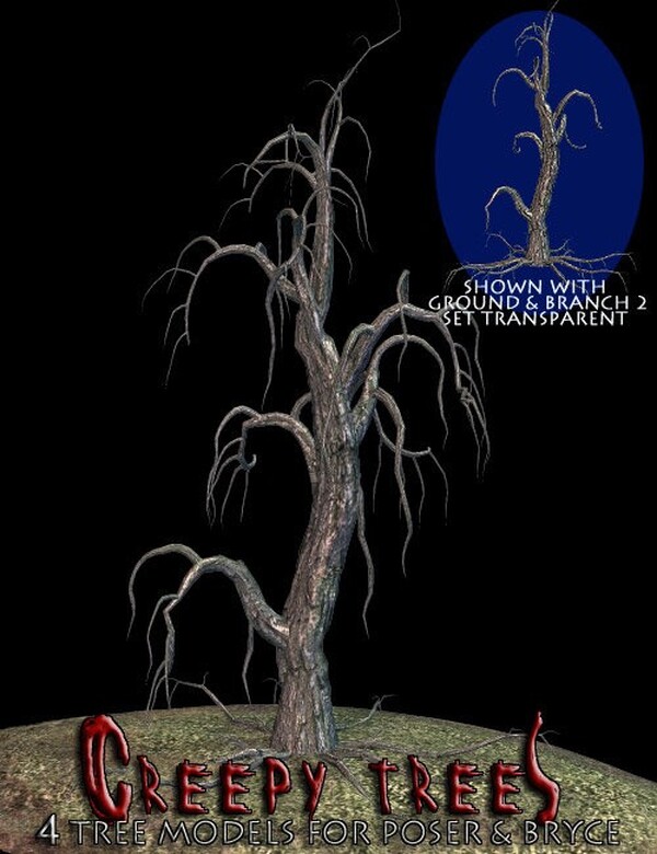 Lisa's Botanicals - Creepy Trees by N/A