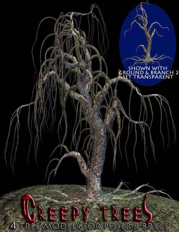 Lisa's Botanicals - Creepy Trees by N/A