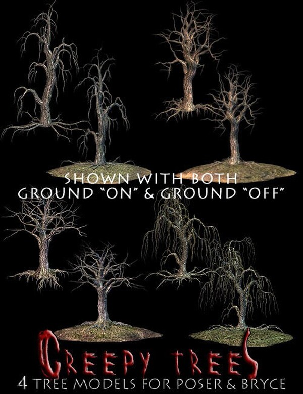 Lisa's Botanicals - Creepy Trees by N/A