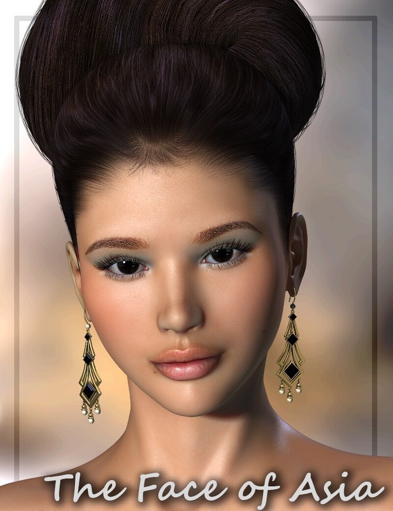 The Face of Asia for Dawn for Poser by N/A