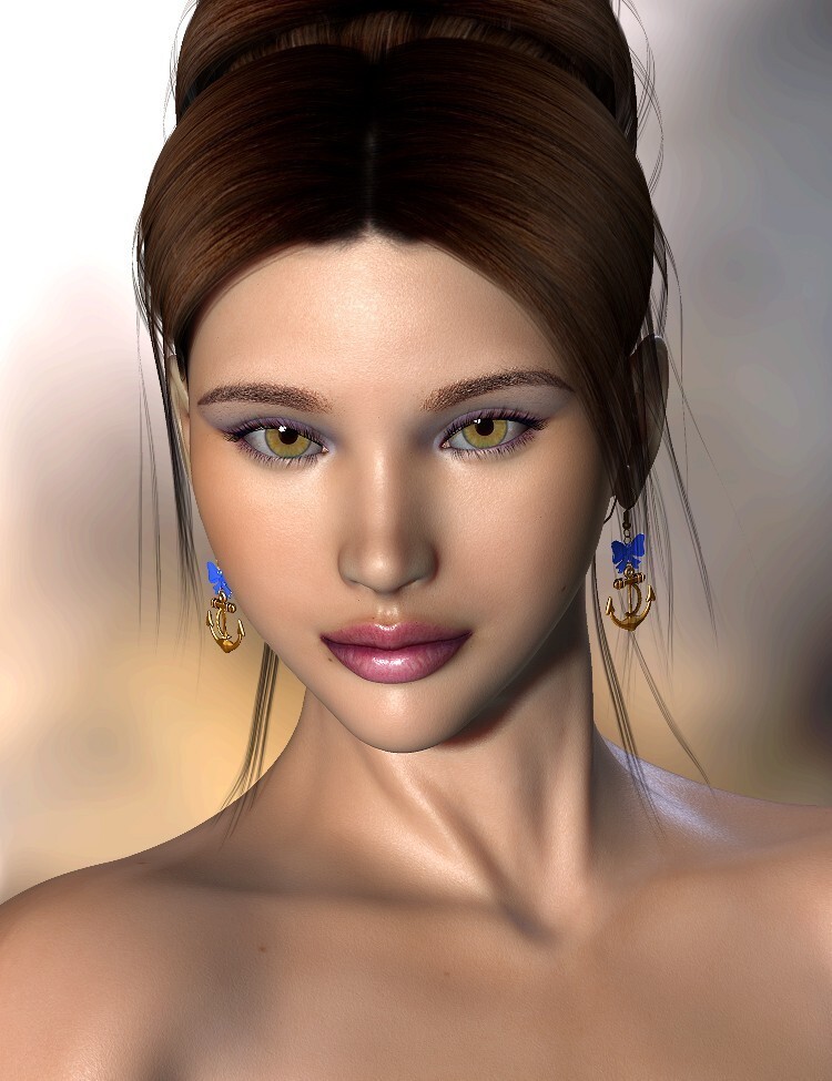The Face of Asia for Dawn for Poser by N/A