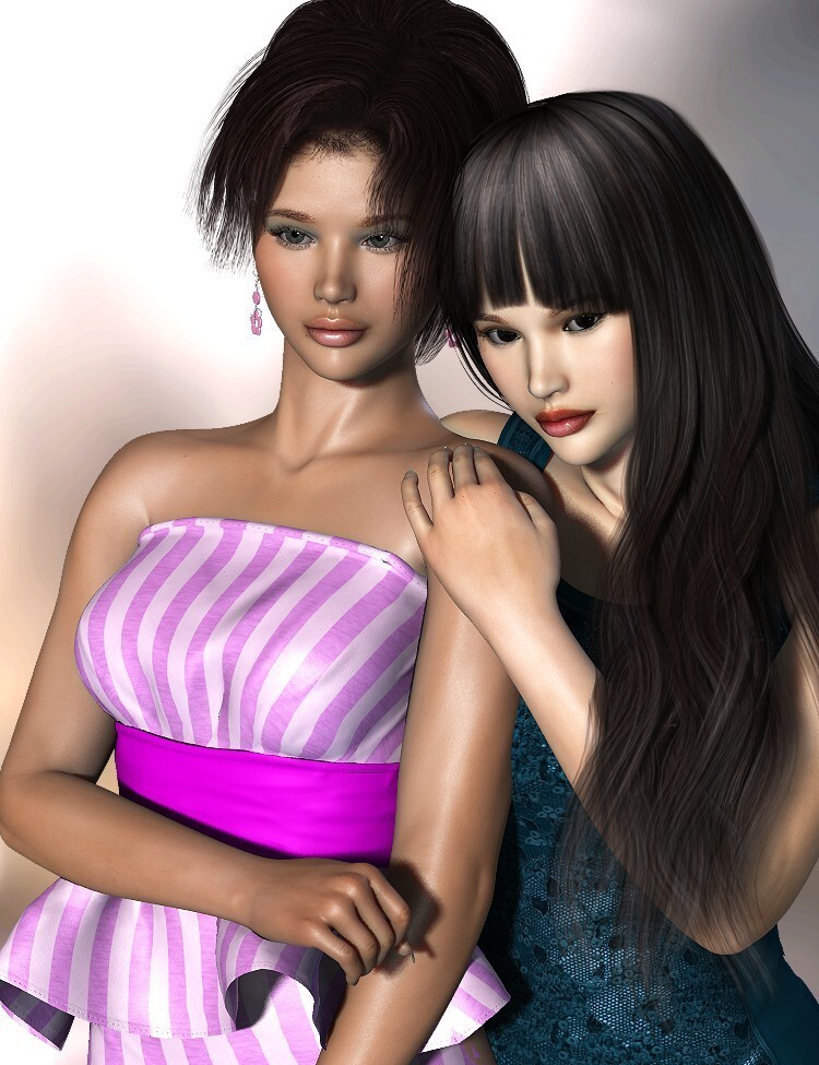The Face of Asia for Dawn for Poser by N/A