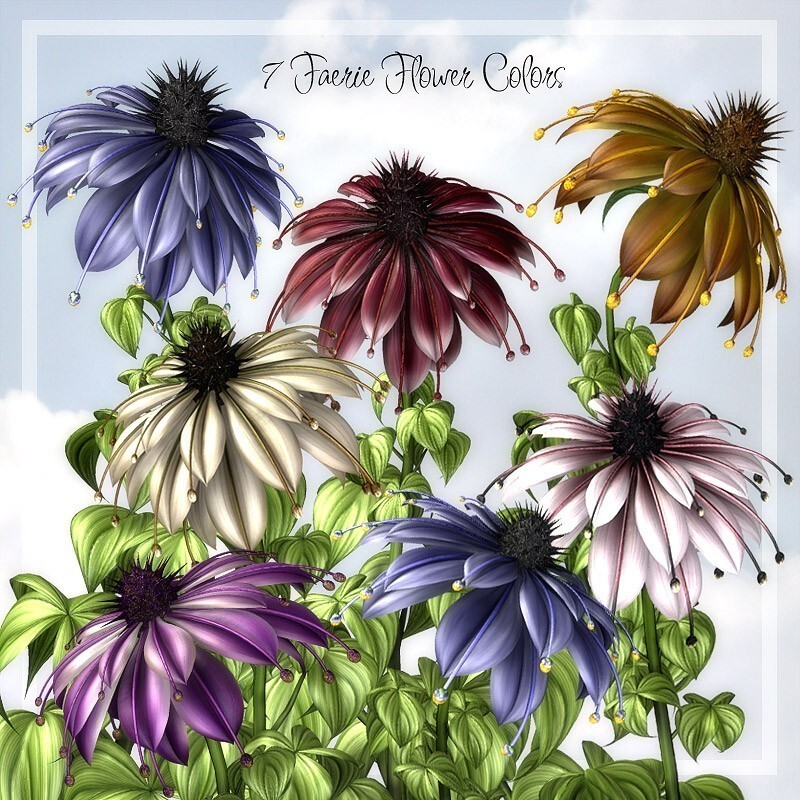 Lisa's Botanicals - Faerie Flower II by N/A