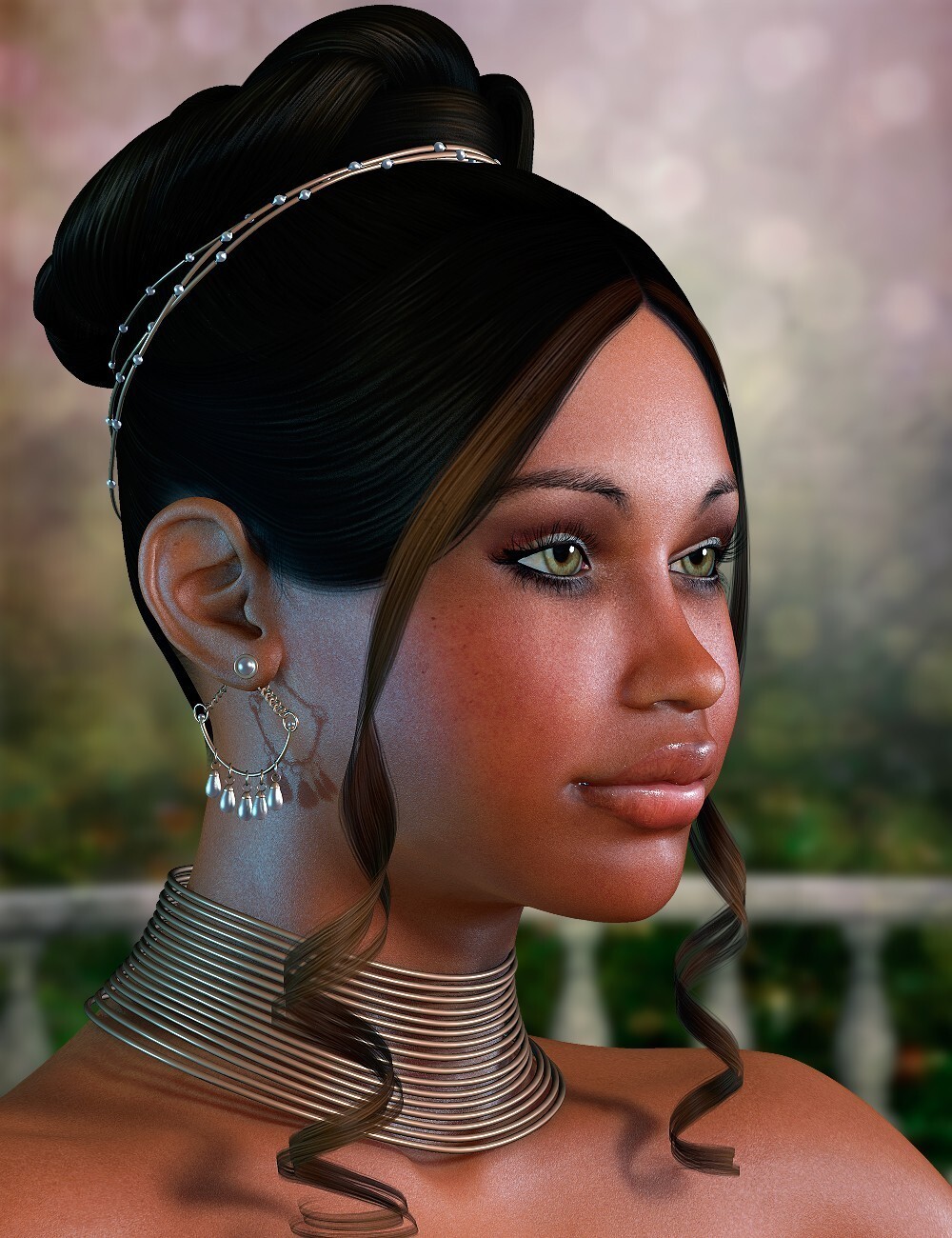The Face of Africa Skin Set 1 for Dawn - Poser by N/A