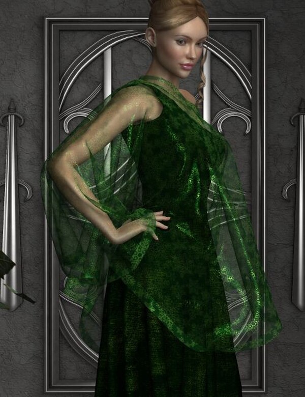 Holidays for Dynamic Evening Gown & Drape by N/A