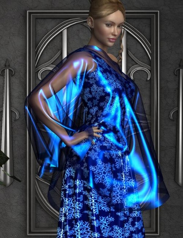 Holidays for Dynamic Evening Gown & Drape by N/A