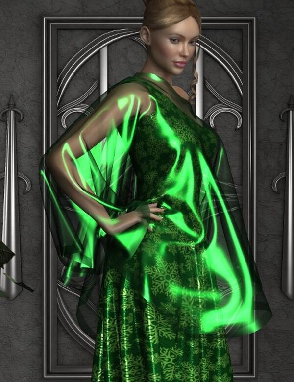Holidays for Dynamic Evening Gown & Drape by N/A