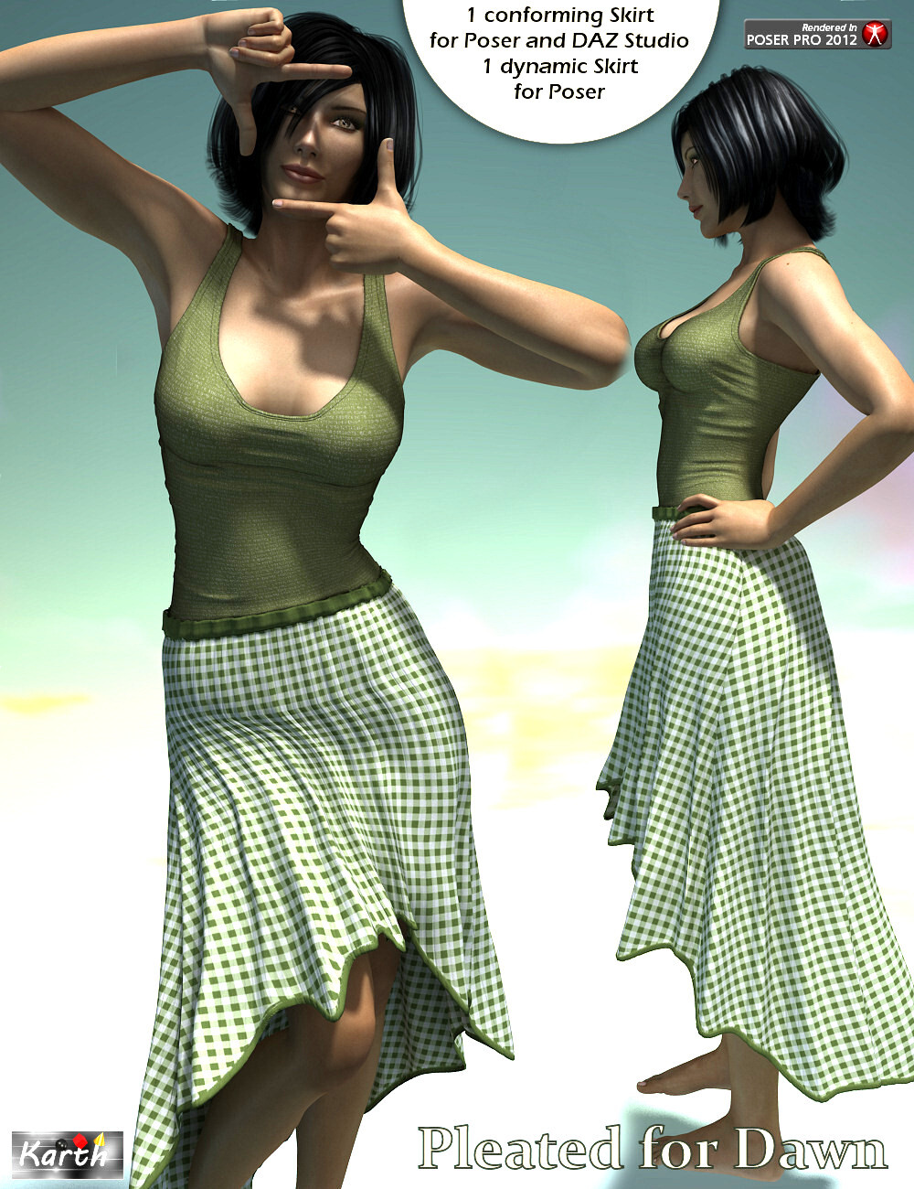Pleated for Dawn by N/A
