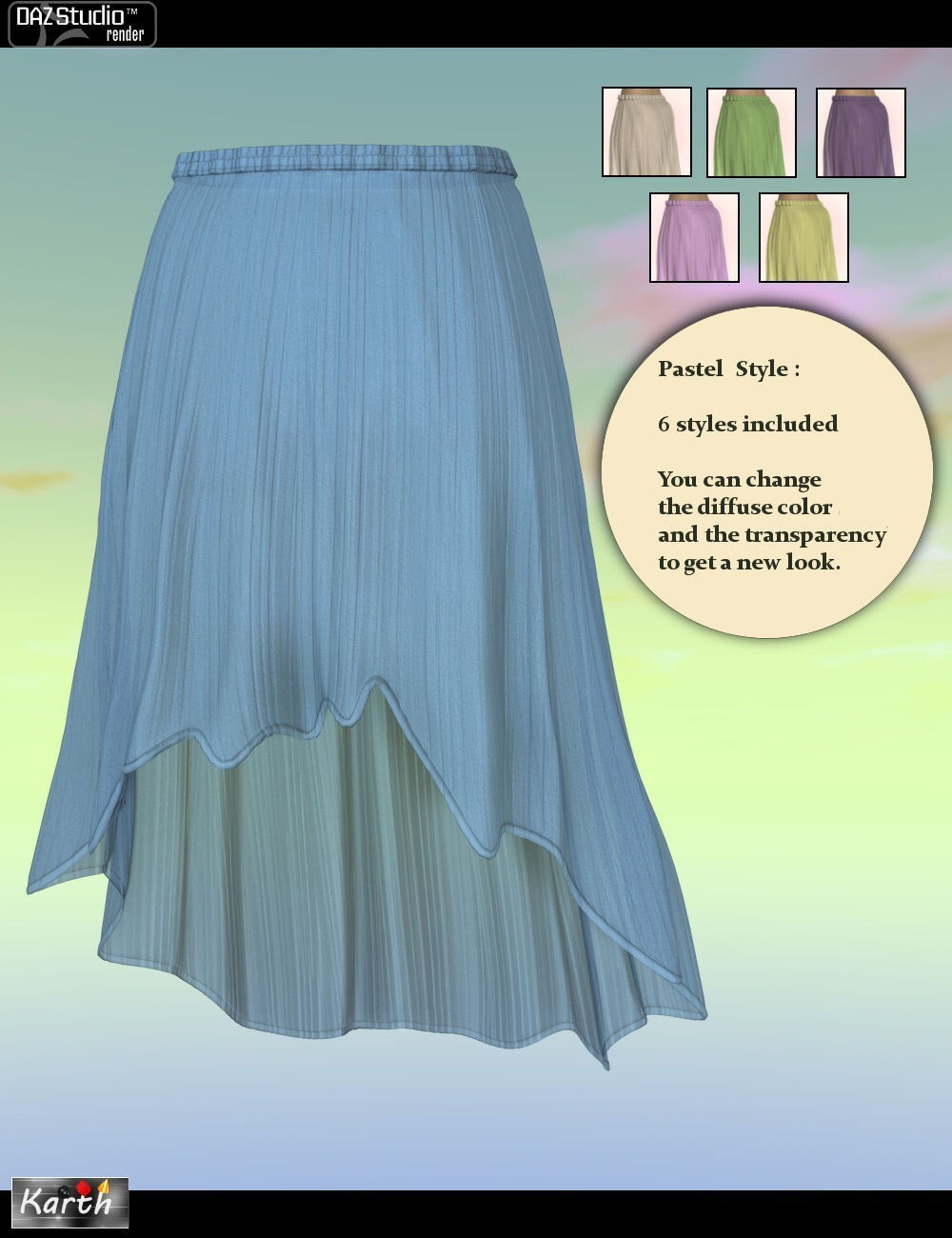 Pleated for Dawn by N/A