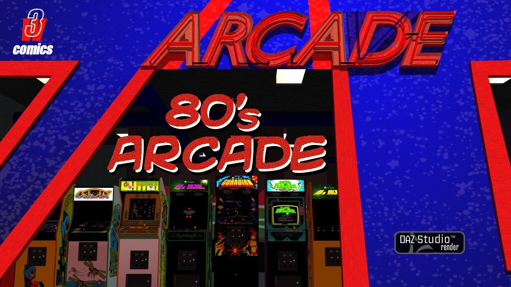80's Arcade - DAZ Studio by N/A