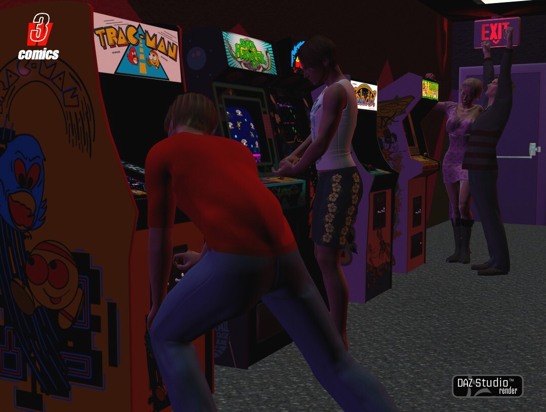 80's Arcade - DAZ Studio by N/A