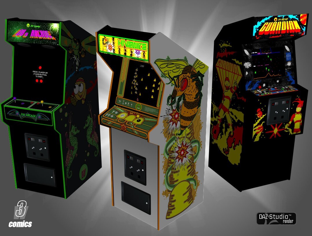 80's Arcade - DAZ Studio by N/A