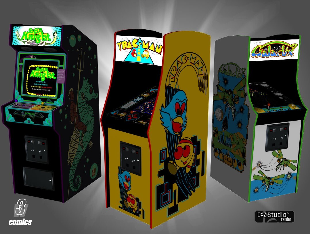 80's Arcade - DAZ Studio by N/A