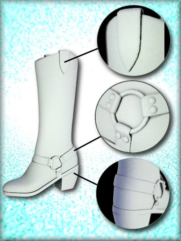 Western Boots for Dusk - Poser by N/A