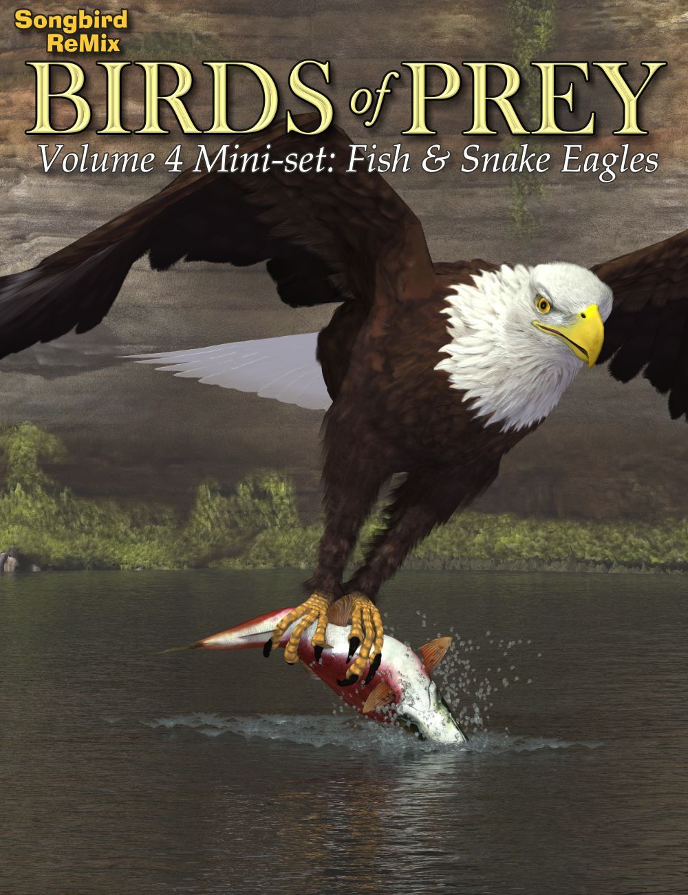 Songbird ReMix Birds of Prey Vol 4 Mini-Set - Fish and Snake Eagles by N/A