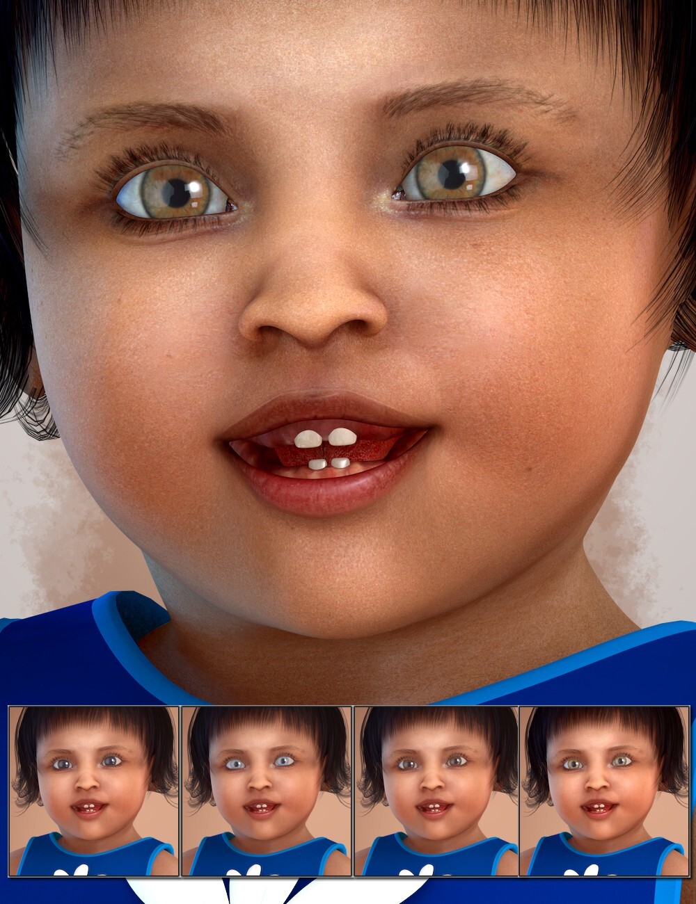 Jojo for Baby Luna - DAZ Studio by N/A