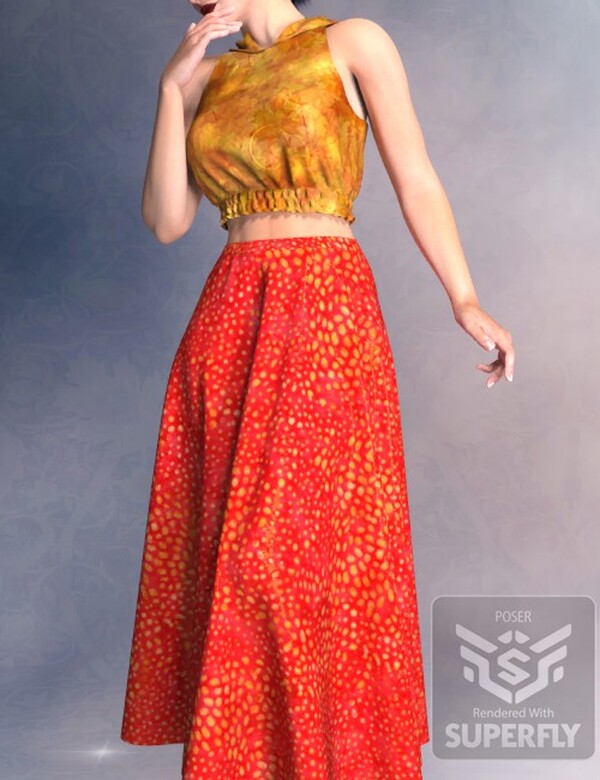 Color Fun for Dynamic Skirts 1 and 2 by N/A