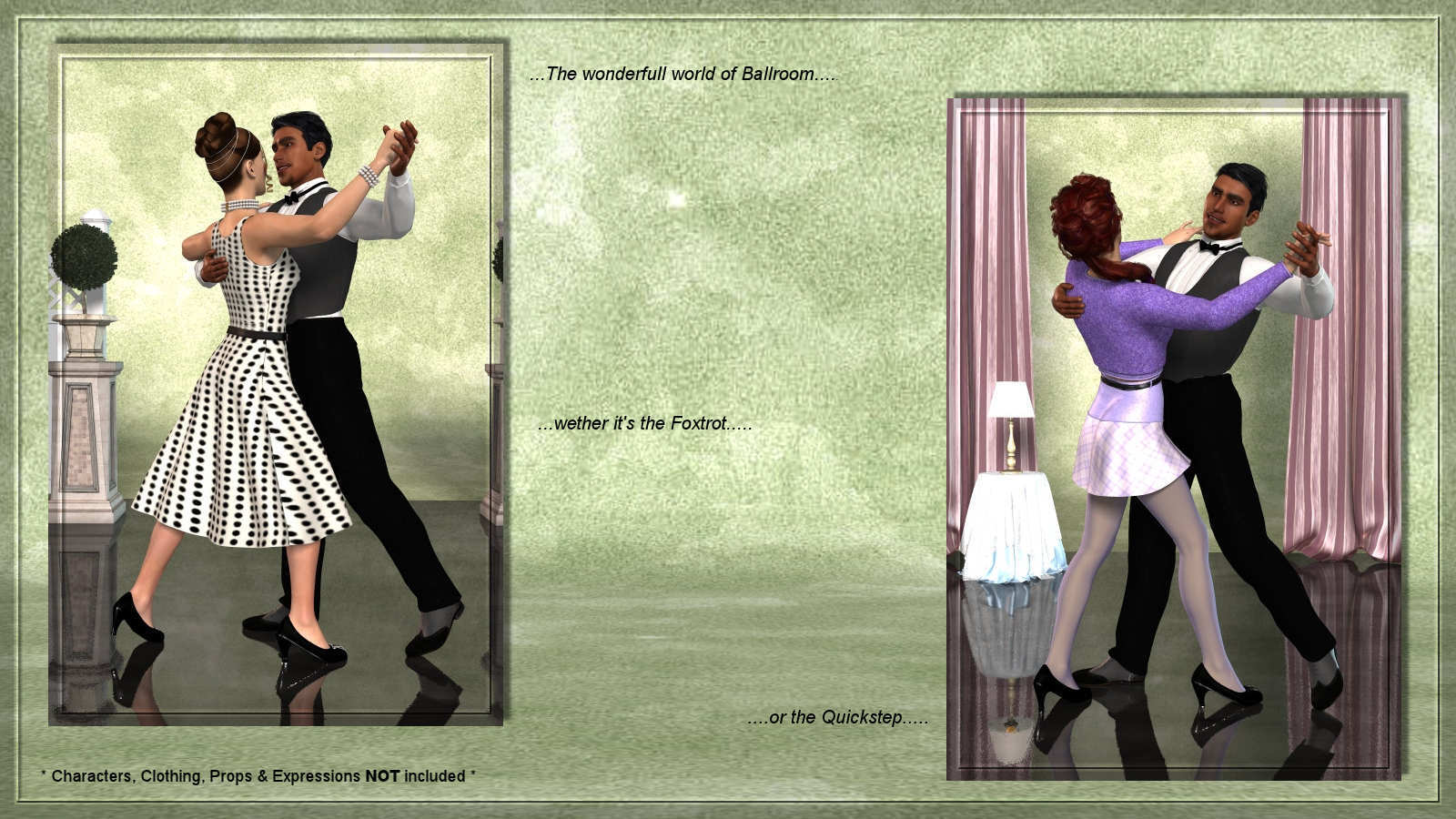 Let's Dance Ballroom Poses for Dawn & Dusk by N/A