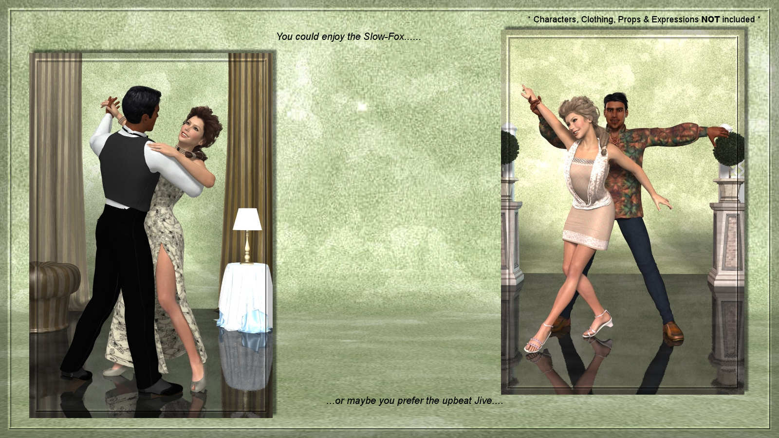 Let's Dance Ballroom Poses for Dawn & Dusk by N/A