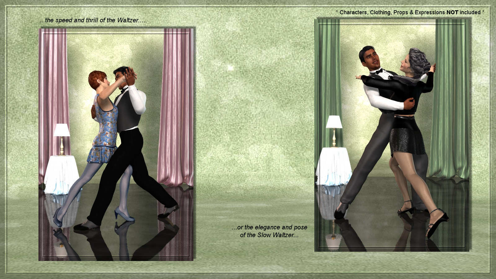 Let's Dance Ballroom Poses for Dawn & Dusk by N/A