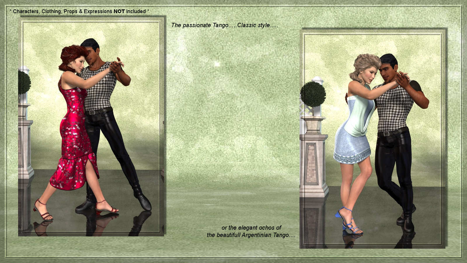 Let's Dance Ballroom Poses for Dawn & Dusk by N/A
