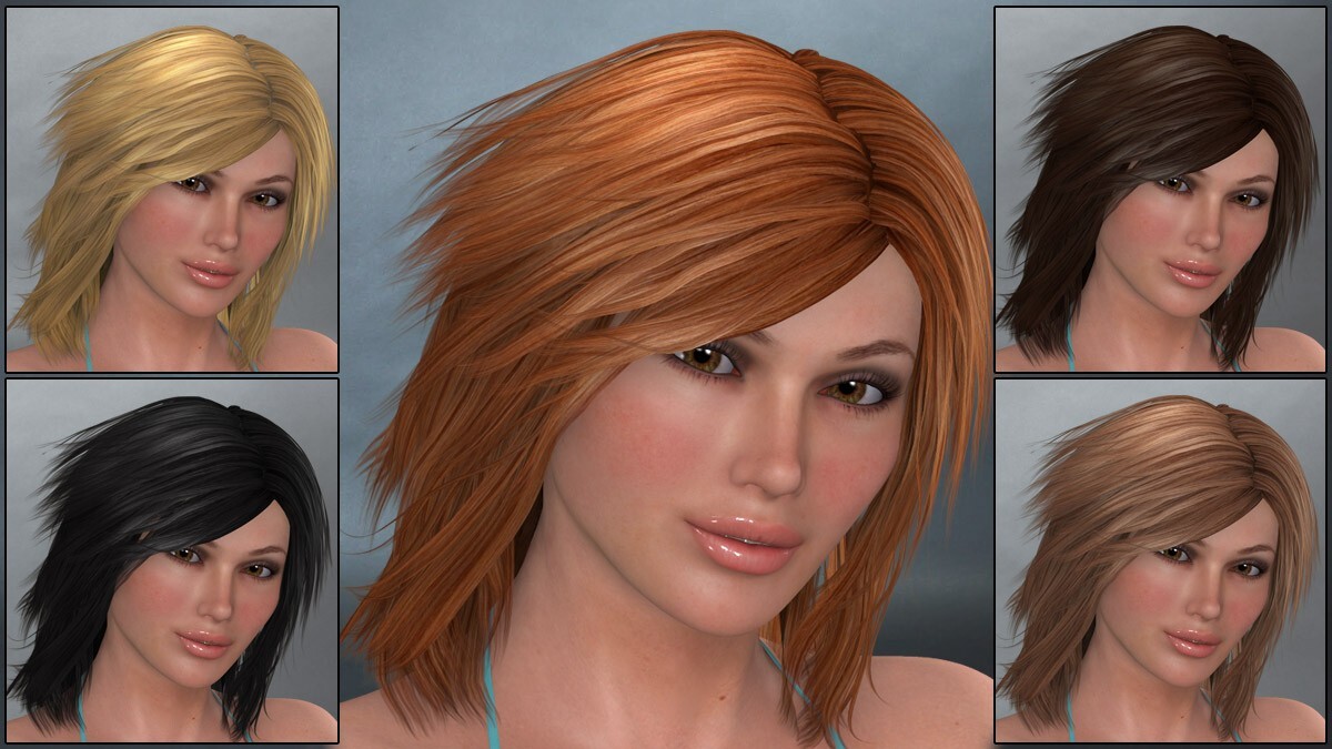 Dawn's Mid Length Hair by N/A